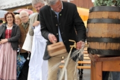 ... da waren es dann nur mehr 48 Liter im Fass ...