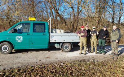 „Saisonstart“ in unseren Aufzuchtsbächen