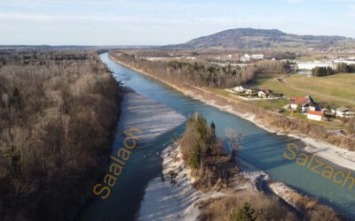 Die Salzach, ein Angelrevier der Peter Pfenninger Schenkung